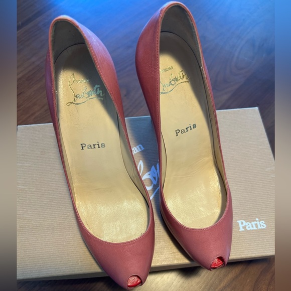 Christian Louboutin Pink Heels - Picture 3 of 11